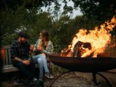 Glamping with Campfires