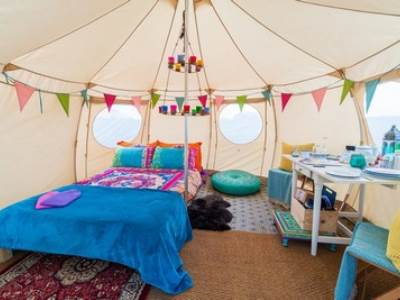 Luna Tent at Mad Hatter's Campsite