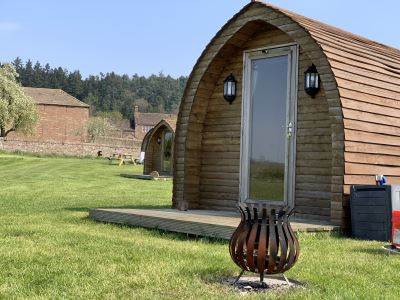 The Orchard Field Glamping Pods at Mains Farm