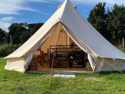 Hill Farm glamping - 5m luxury bell tents