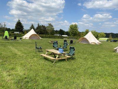 Hill Farm glamping - 6m luxury bell tents