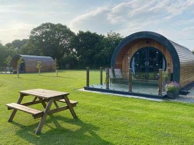 Luxury Pods at Millview Meadow