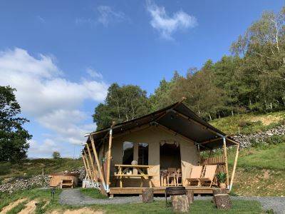 Safari Tent with Hot Tub in Heart of Snowdonia