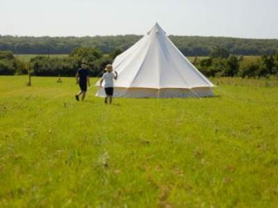 Bell Tent at Bright Sky