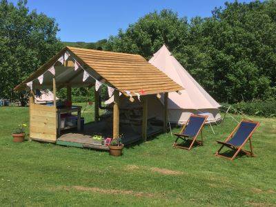 Fully Furnished Bell Tent