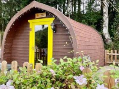 Honeybee Glamping Pod with Hot Tub