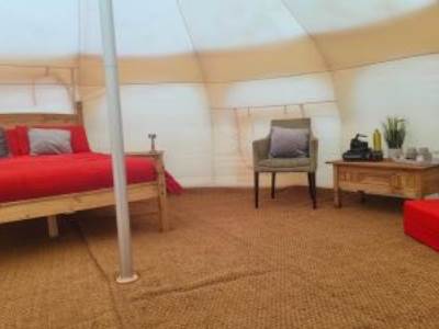 Red Retreat Luxury Bell Tent