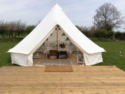 The Texel Bell Tent with Hot Tub