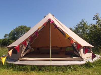 The Bell Tents at Ffynnonwen