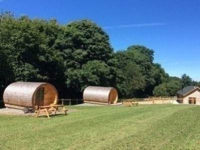 Beech & Oak Glamping Pods at Castle Farm Holidays