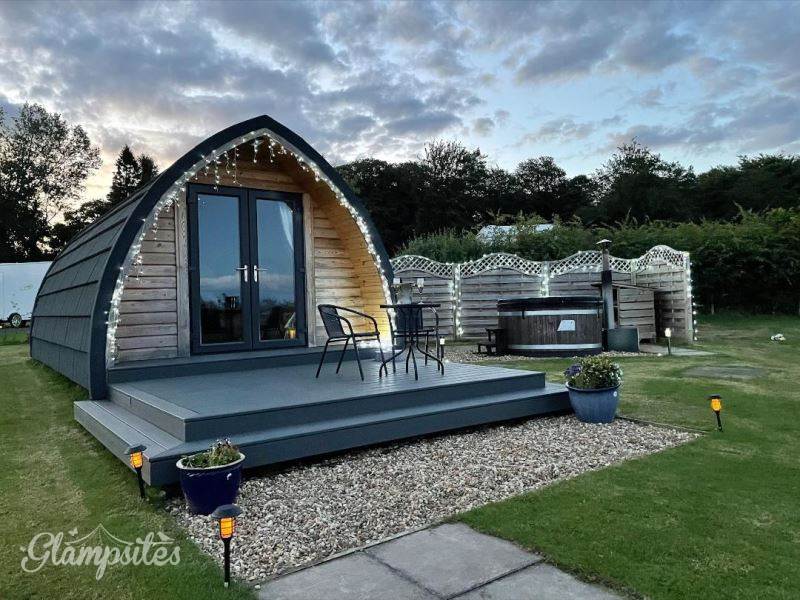 Glamping pods with hot tubs north west hotsell